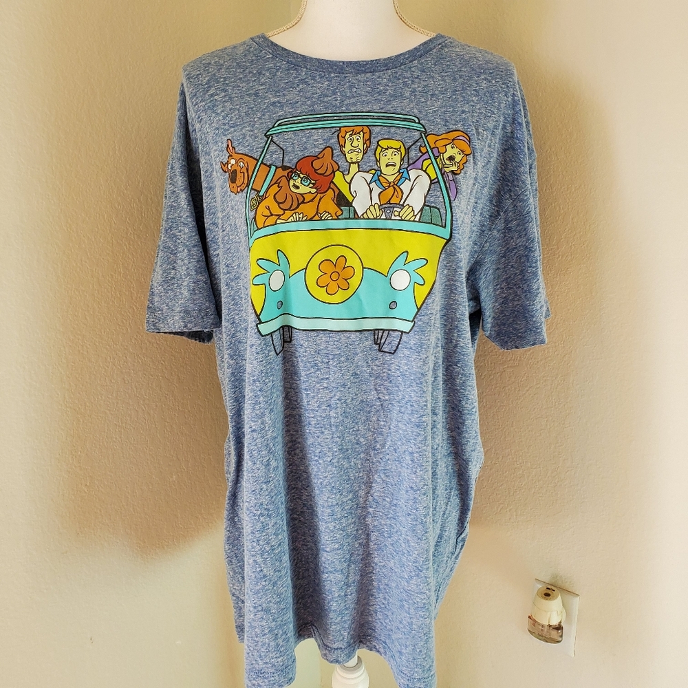 Scooby Doo Mystery Van & Gang Short Sleeve T-Shirt
